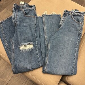 Abercrombie & fitch 90s straight high rise jeans